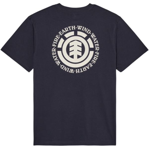 2026 Element Mens Seal BP T-Shirt ELYZT00596 - Off Black